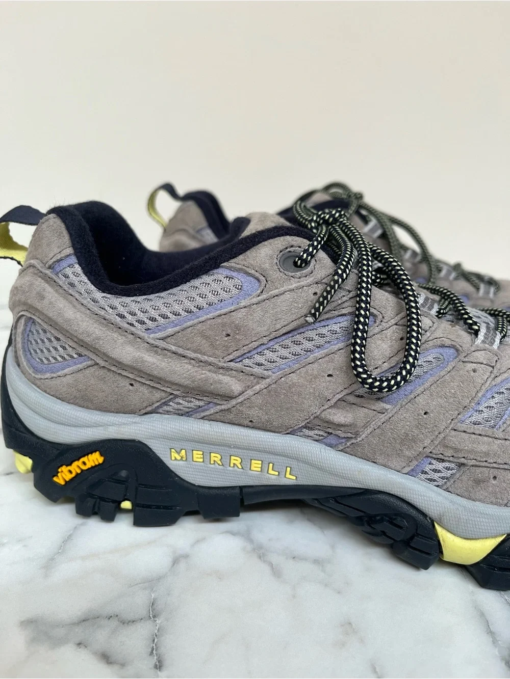 Merrell Womens Moab 2 Vent Hiking Shoes In Navy Morning J19904 Size 9.5
